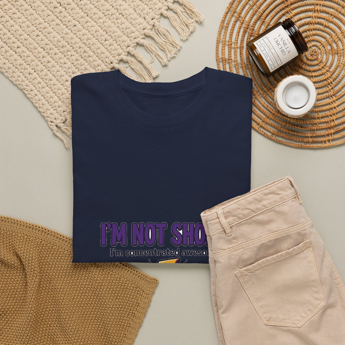 I'm Not Short Concentrated Awesome Funny T-Shirt