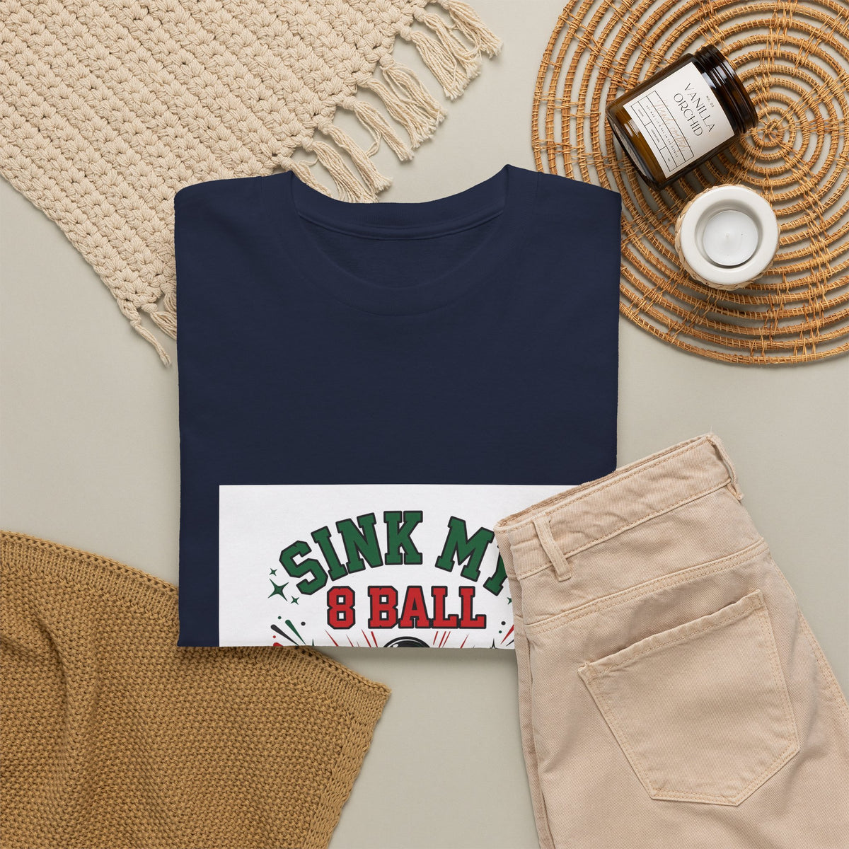 Sink My 8 Ball — Funny Pool T-Shirt