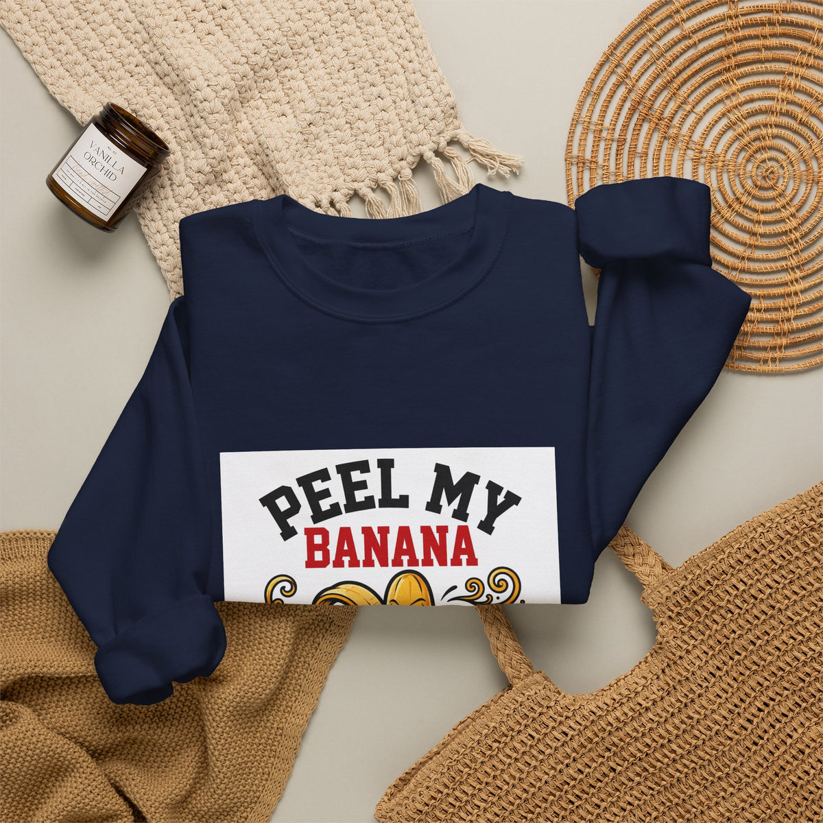 Peel My Banana — Funny Food Sweatshirt