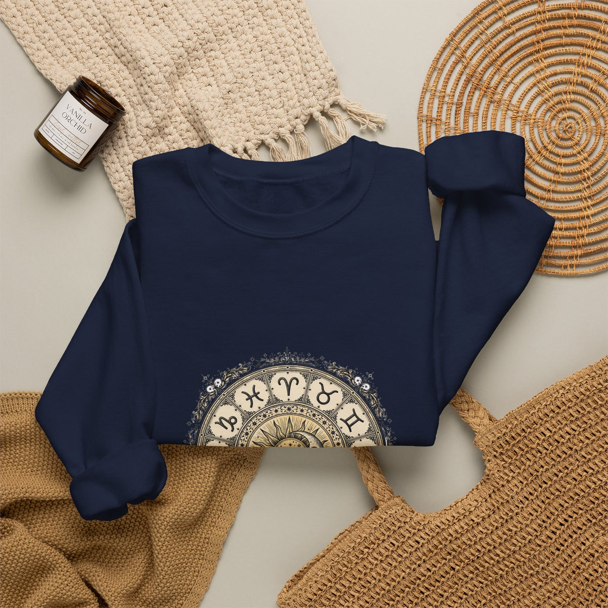 Zodiac Wheel Astrology Sweatshirt