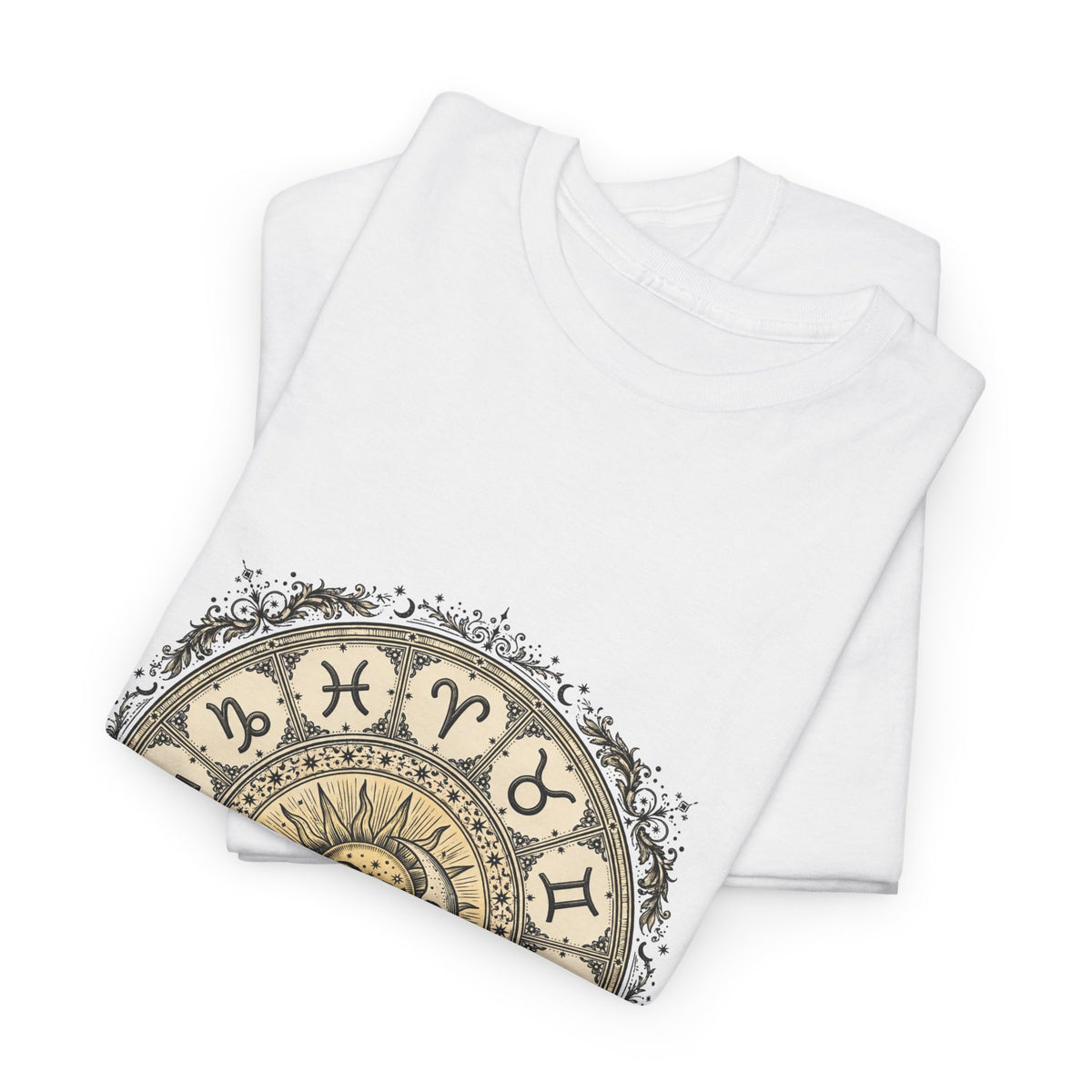 Zodiac Wheel Astrology T-Shirt | Celestial Horoscope Tee