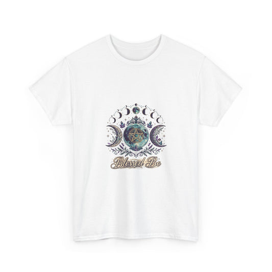 Blessed Be — Pagan Triple Moon Goddess T-Shirt