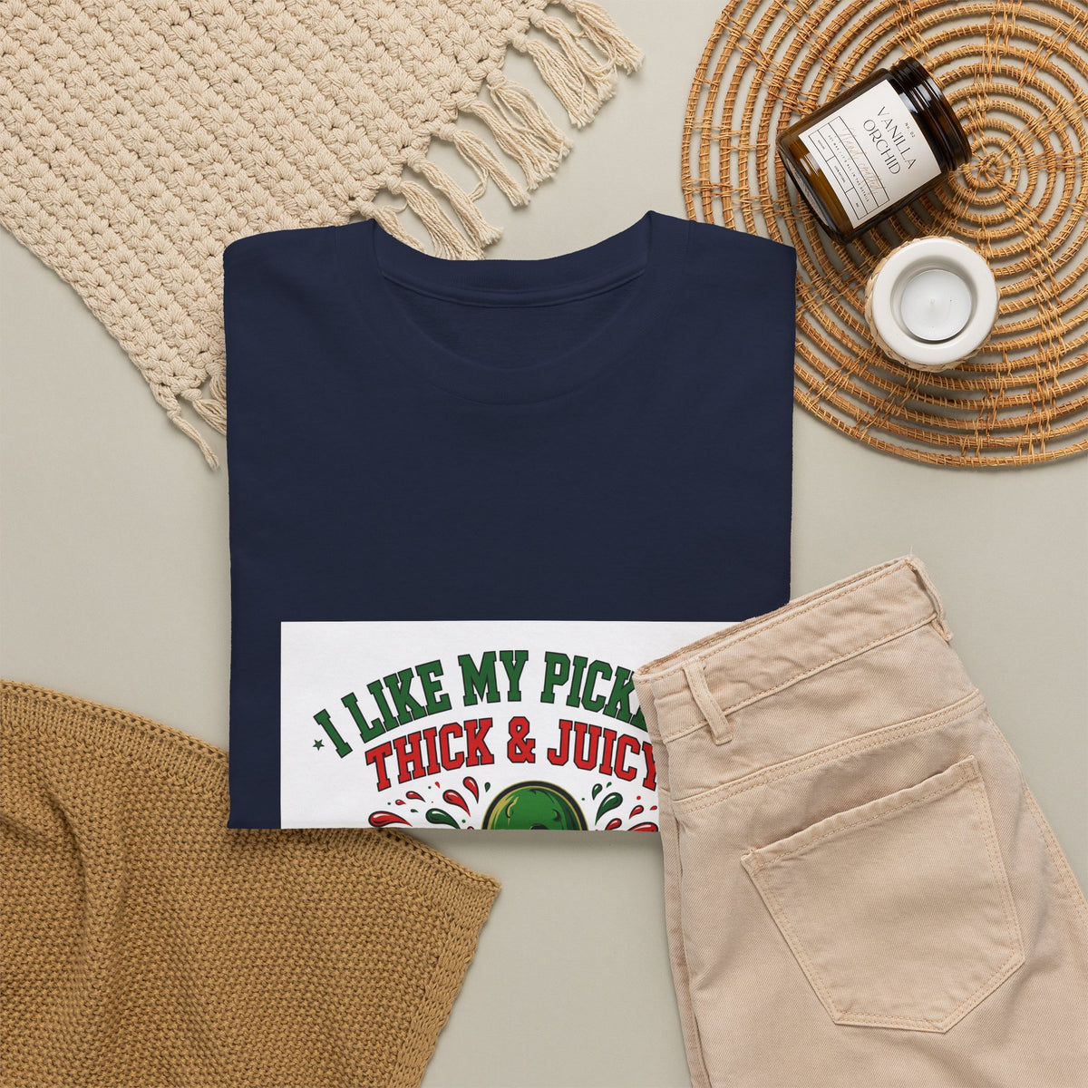 I Like My Pickles Thick & Juicy — Funny Pickle T-Shirt
