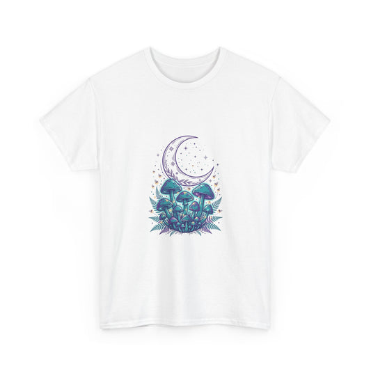 Mystical Mushroom Moon T-Shirt | Fairy Forest Tee