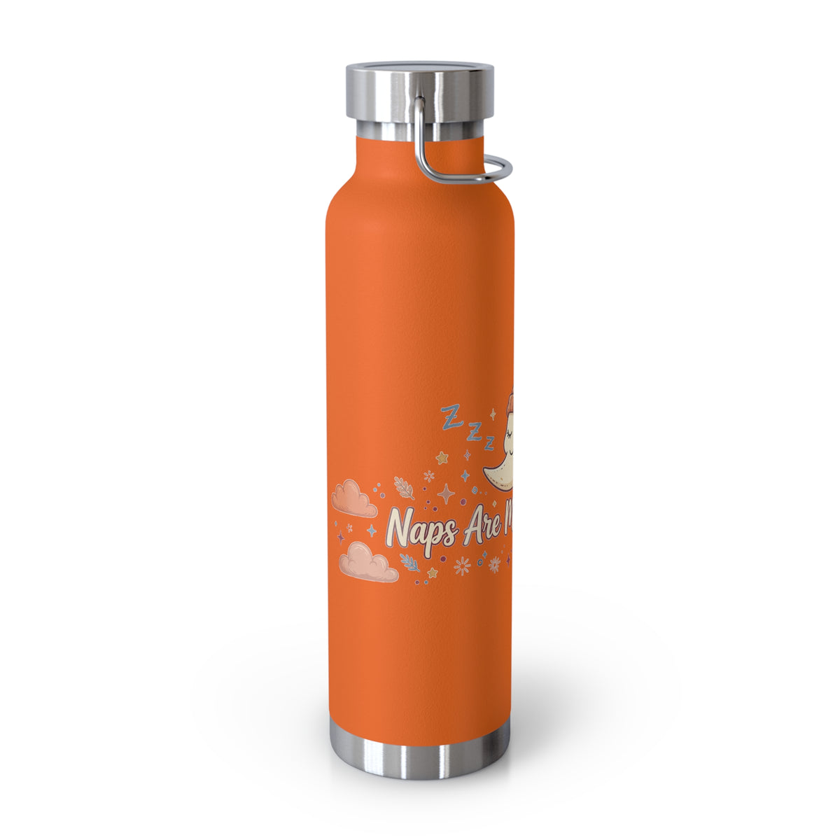 Naps Are My Love Language — Funny 22oz Copper Vacuum Insulated Bottle