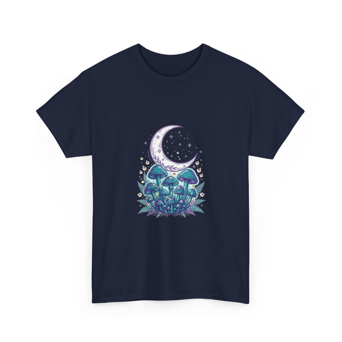 Mystical Mushroom Moon T-Shirt | Fairy Forest Tee