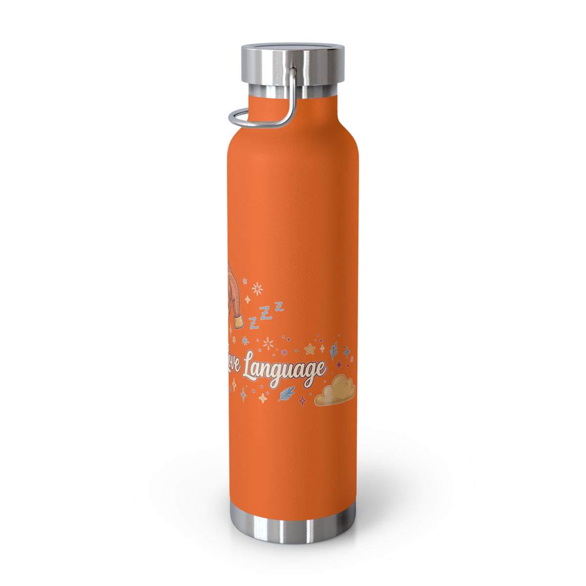 Naps Are My Love Language — Funny 22oz Copper Vacuum Insulated Bottle