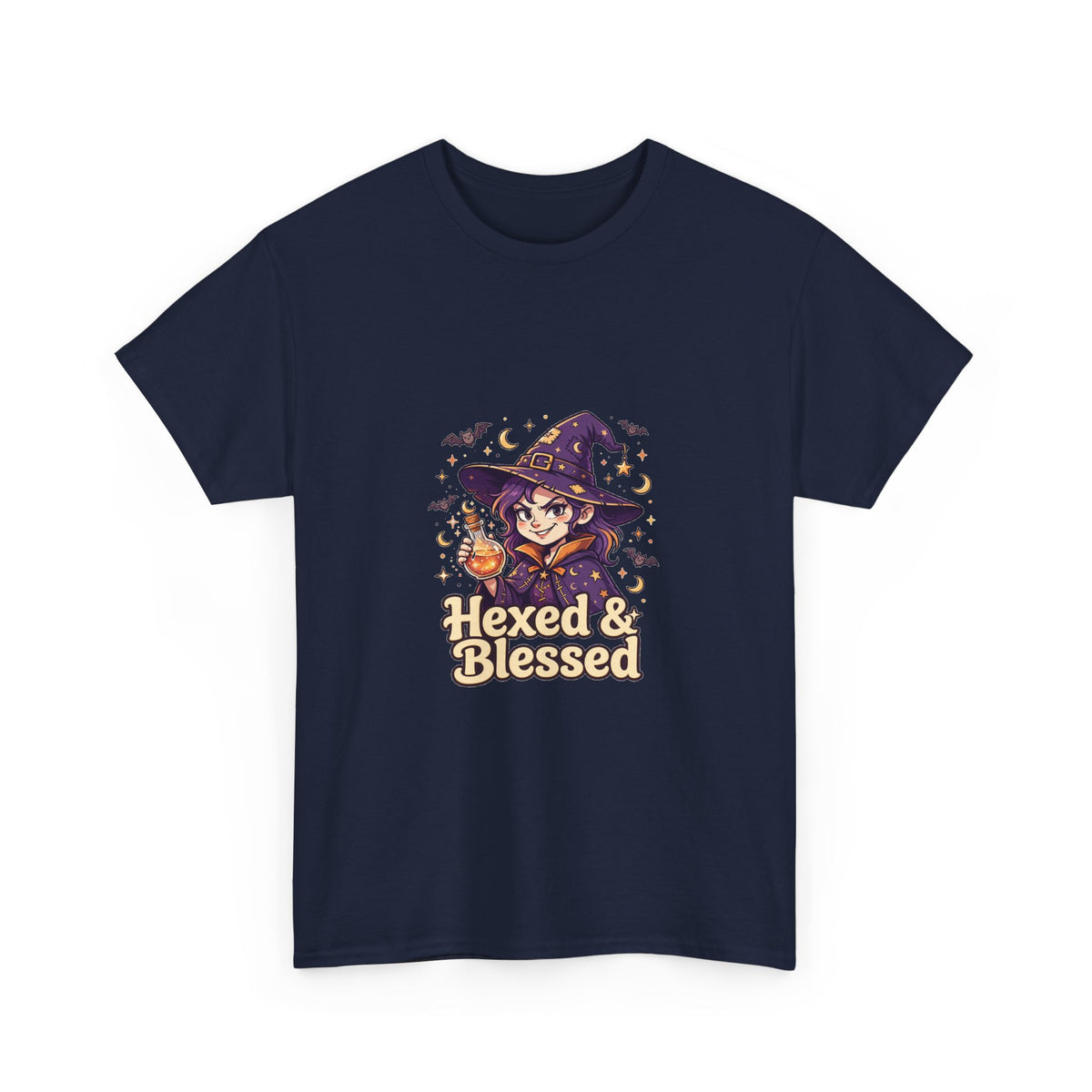 Hexed & Blessed — Funny Witch T-Shirt