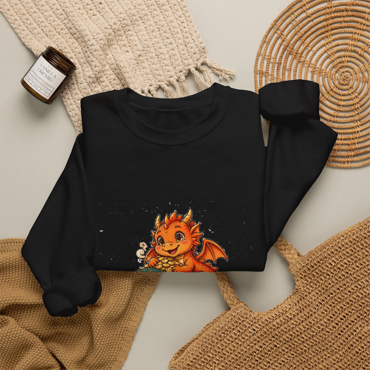 Born to Hoard — Funny Dragon Sweatshirt