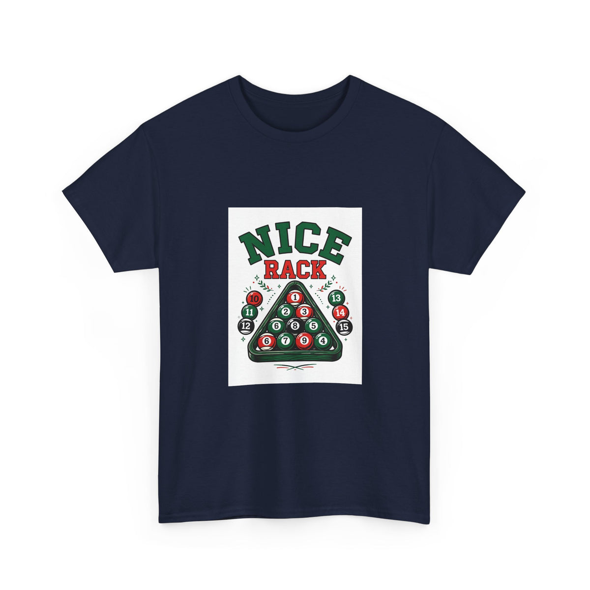 Nice Rack — Funny Pool T-Shirt