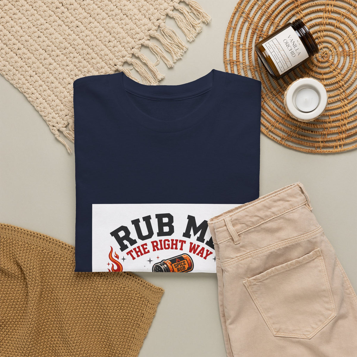 Rub Me The Right Way — Funny BBQ T-Shirt
