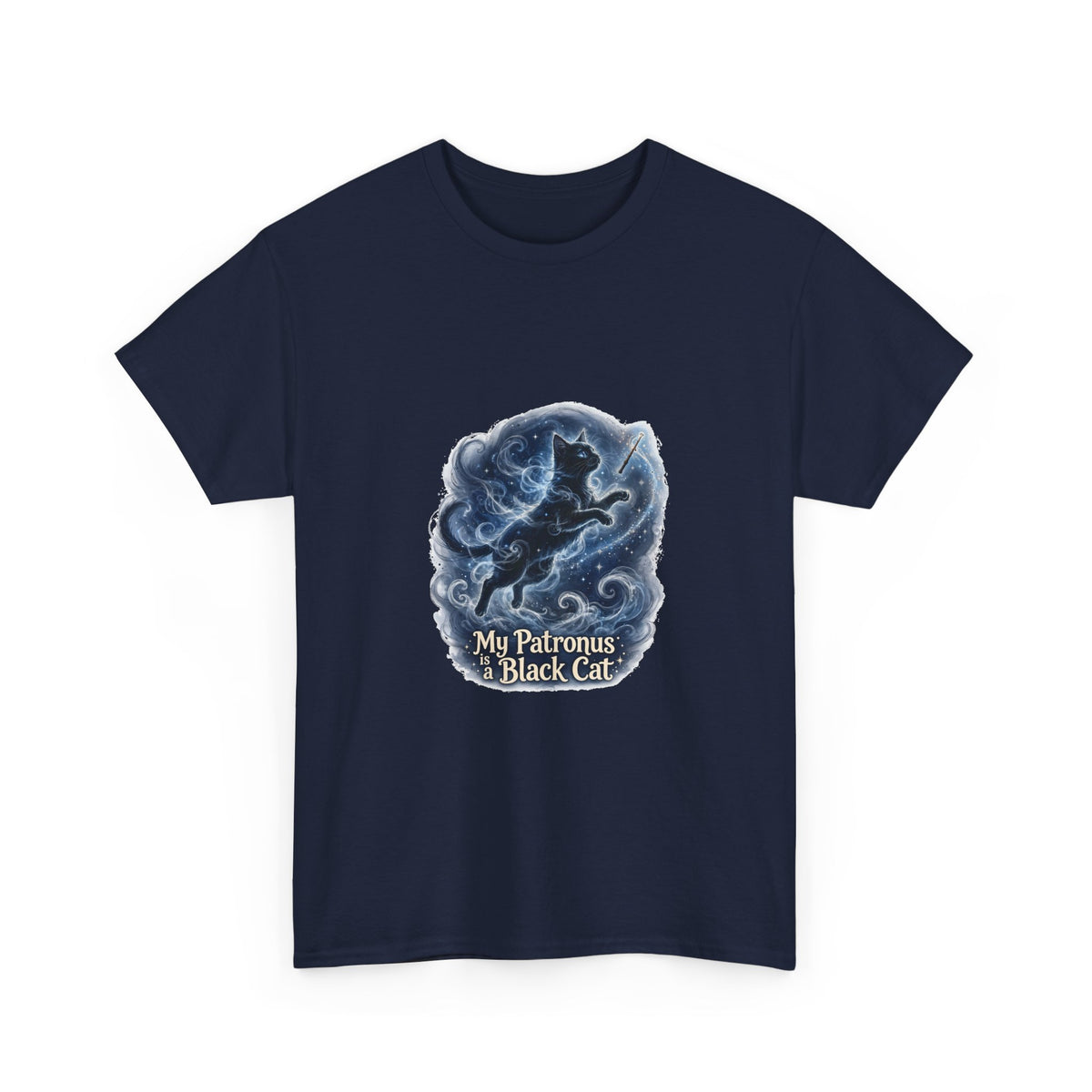 My Patronus is a Black Cat — Witchy T-Shirt