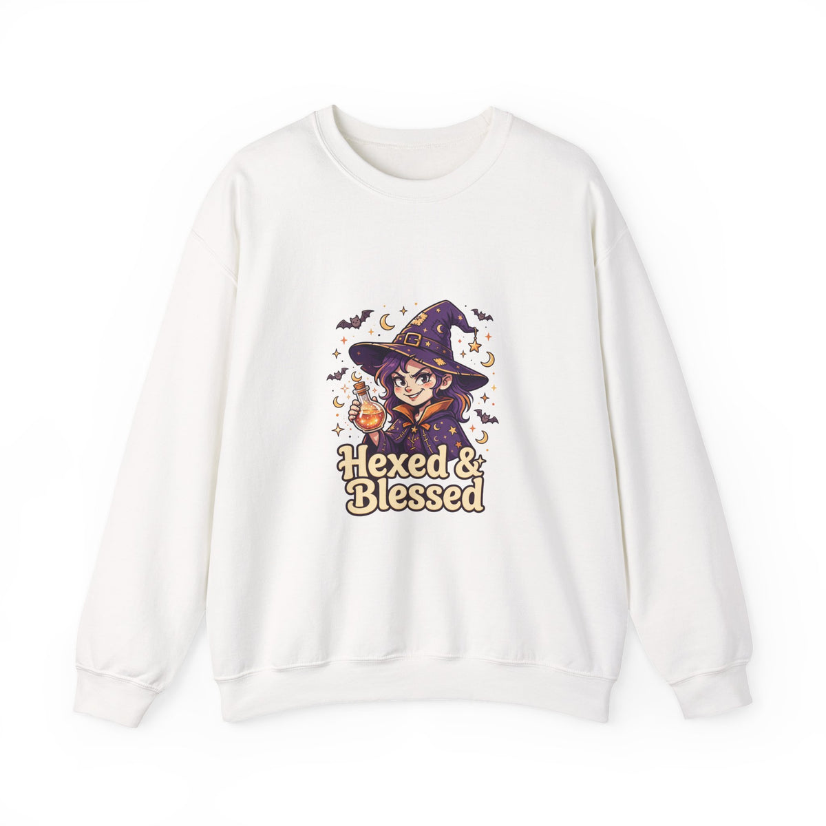 Hexed & Blessed — Funny Witch Sweatshirt