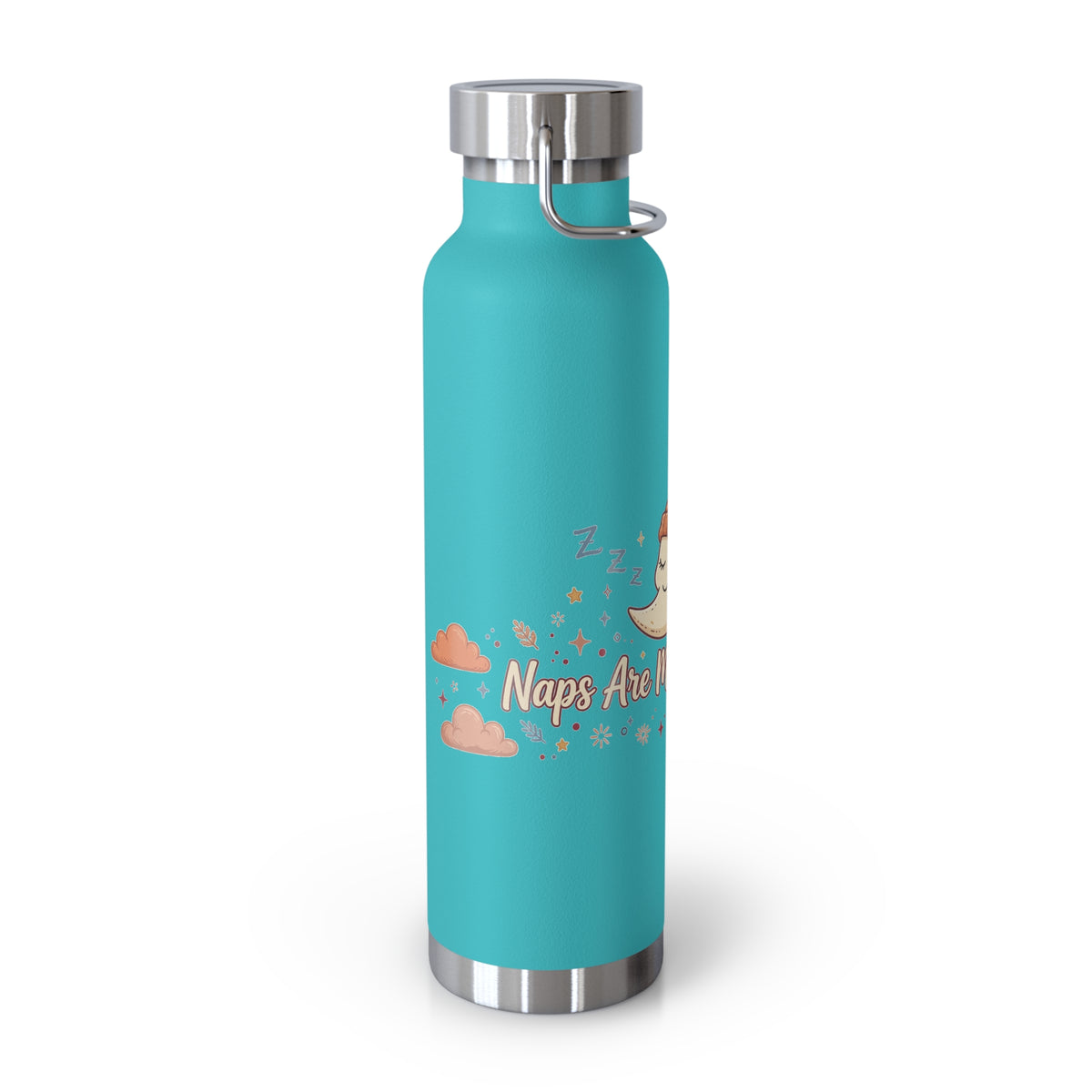 Naps Are My Love Language — Funny 22oz Copper Vacuum Insulated Bottle
