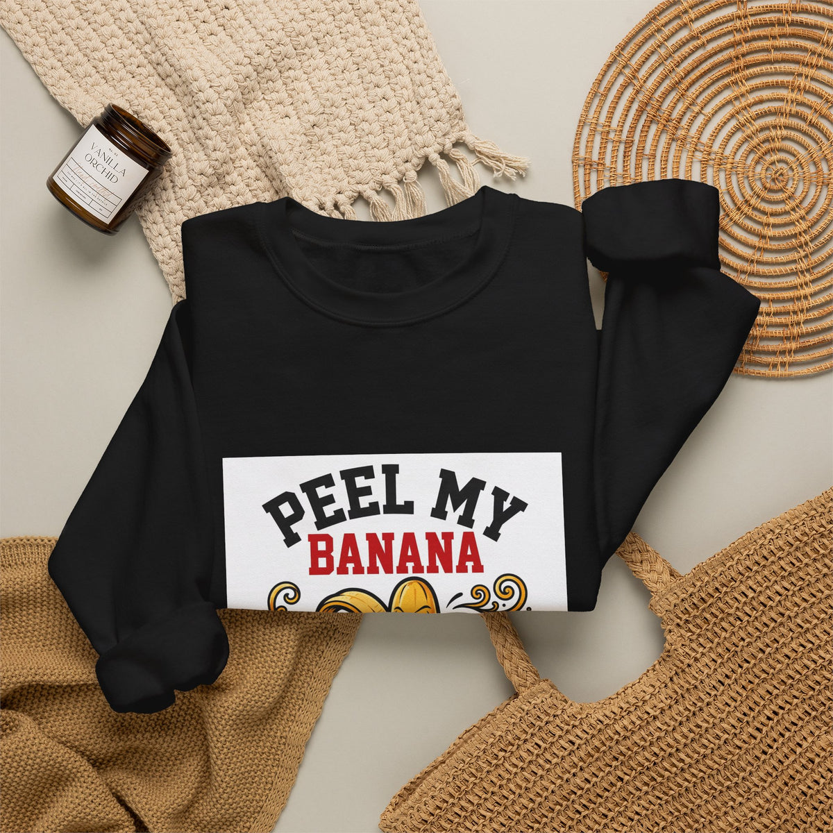 Peel My Banana — Funny Food Sweatshirt