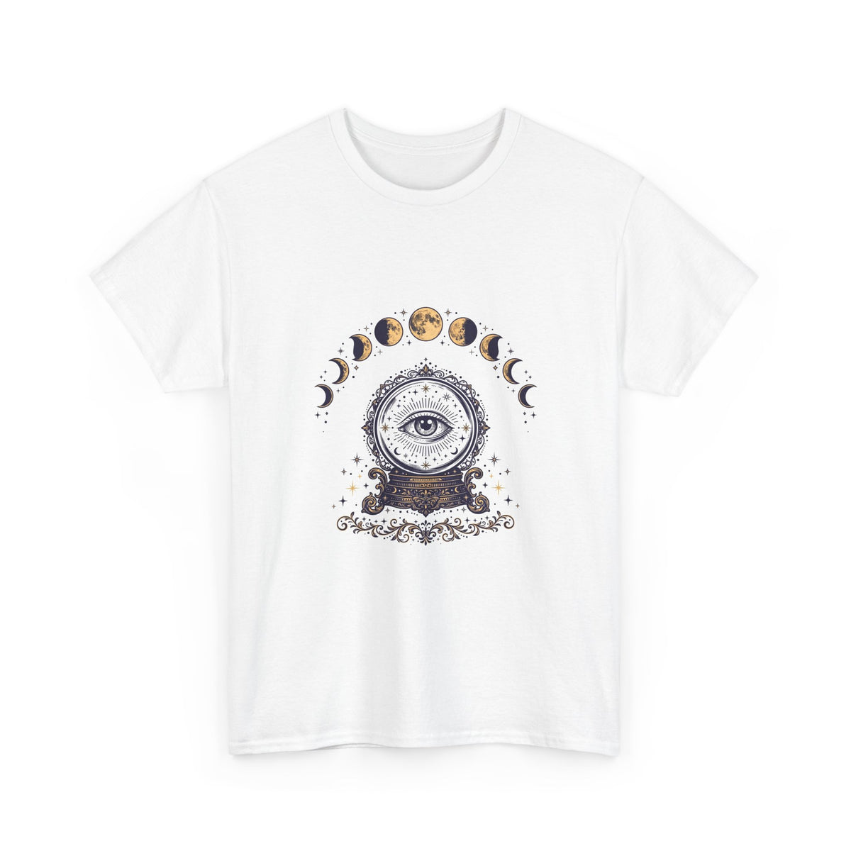 Crystal Ball All-Seeing Eye T-Shirt | Witchy Mystical Tee