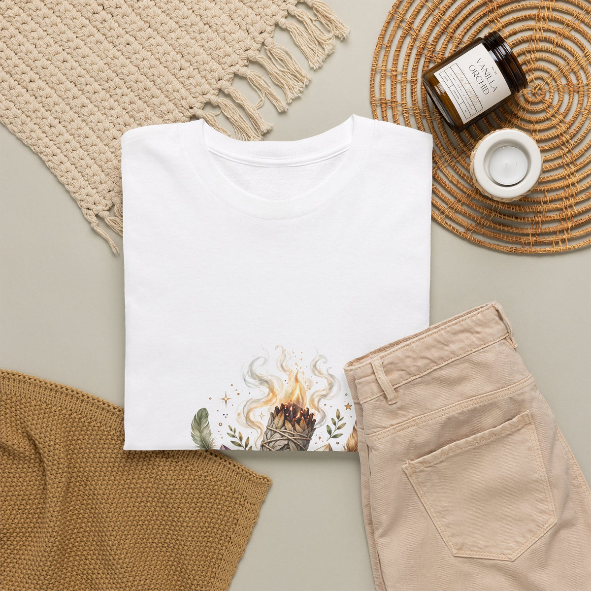 Good Vibes & Sage — Spiritual T-Shirt