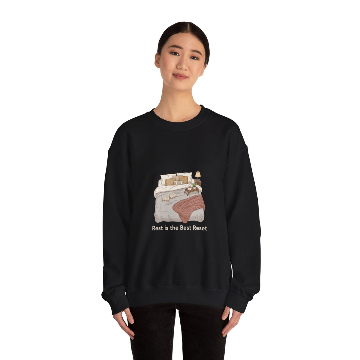 bed rot recovery sweatshirt | sleepy humor, nap club lounge