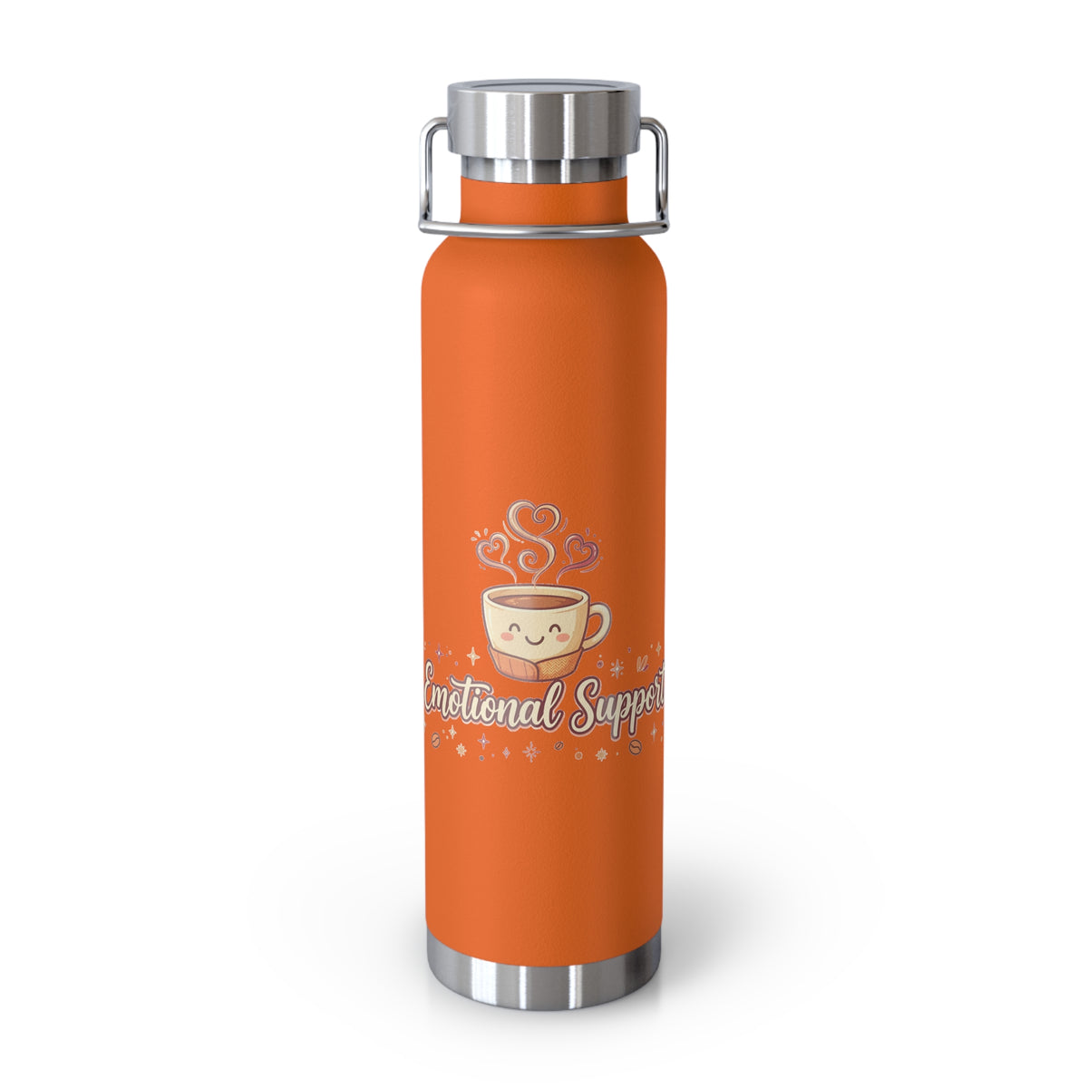 My Emotional Support Cup — Funny 22oz Copper Vacuum Insulated Bottle