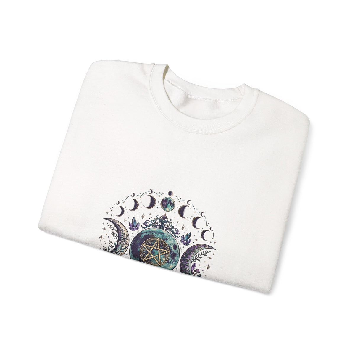 Blessed Be — Pagan Triple Moon Goddess Sweatshirt