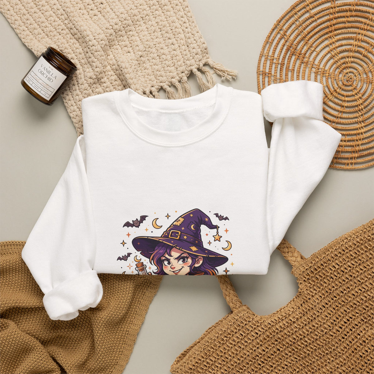 Hexed & Blessed — Funny Witch Sweatshirt