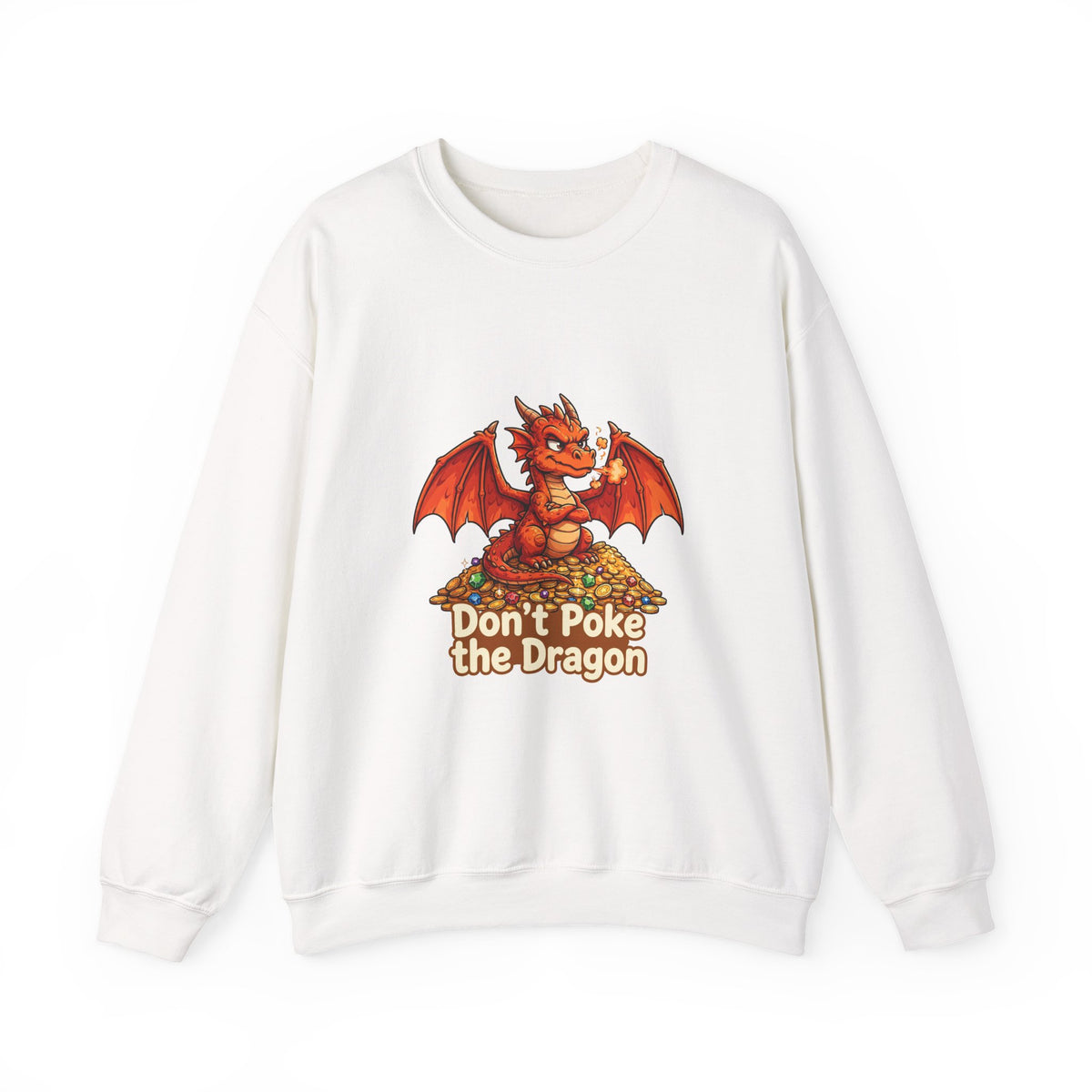 Don't Poke the Dragon — Funny Dragon Sweatshirt