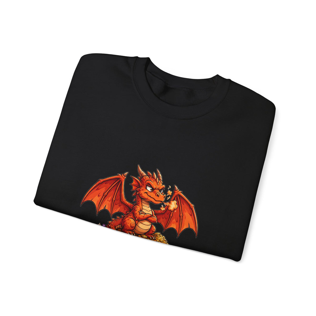 Don't Poke the Dragon — Funny Dragon Sweatshirt