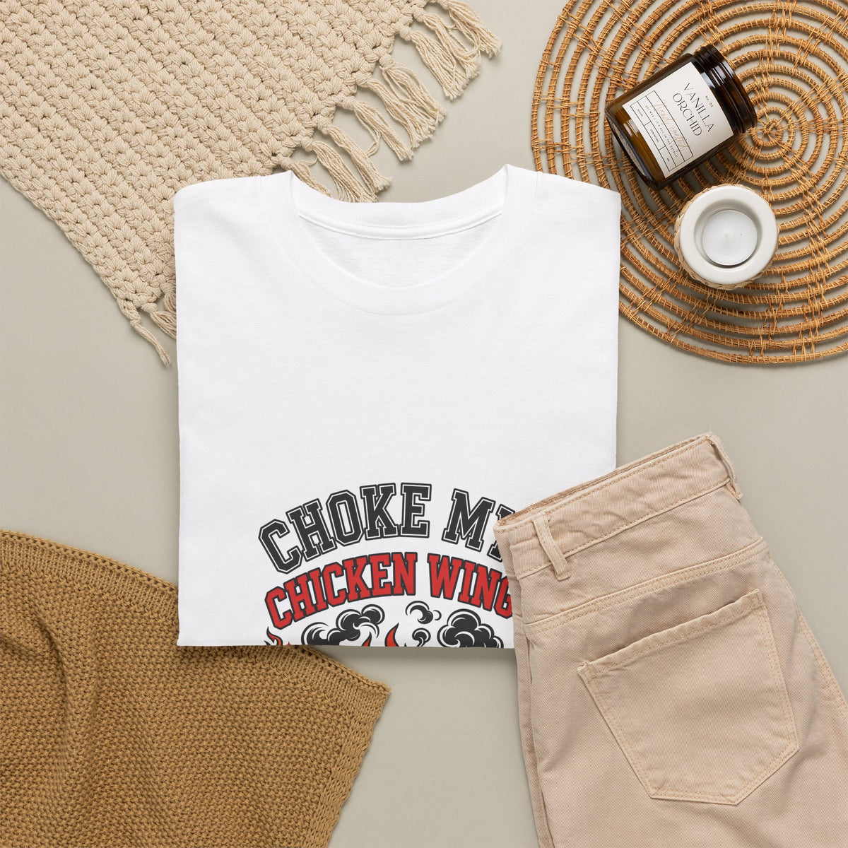 Choke My... Chicken Wings — Funny BBQ T-Shirt