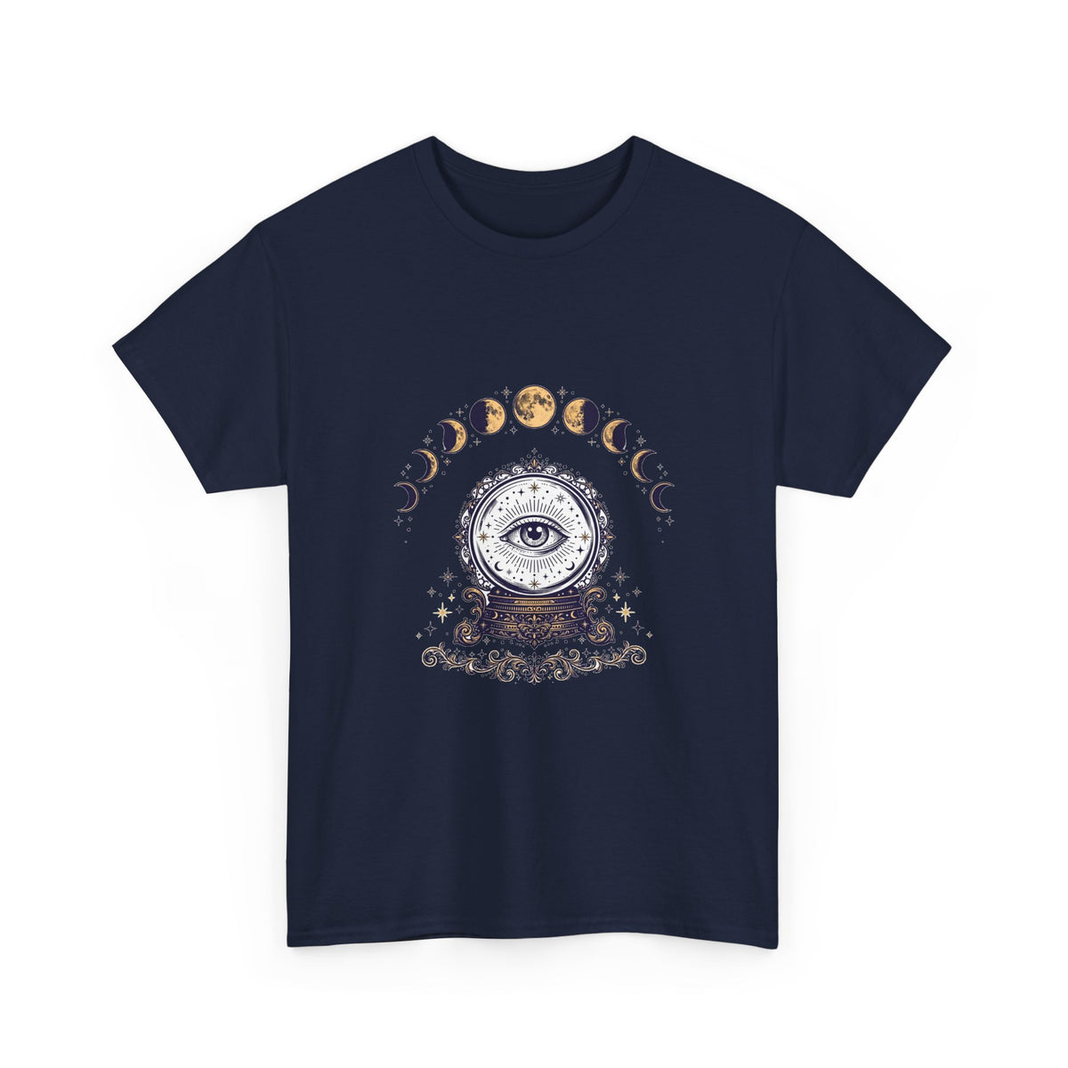 Crystal Ball All-Seeing Eye T-Shirt | Witchy Mystical Tee