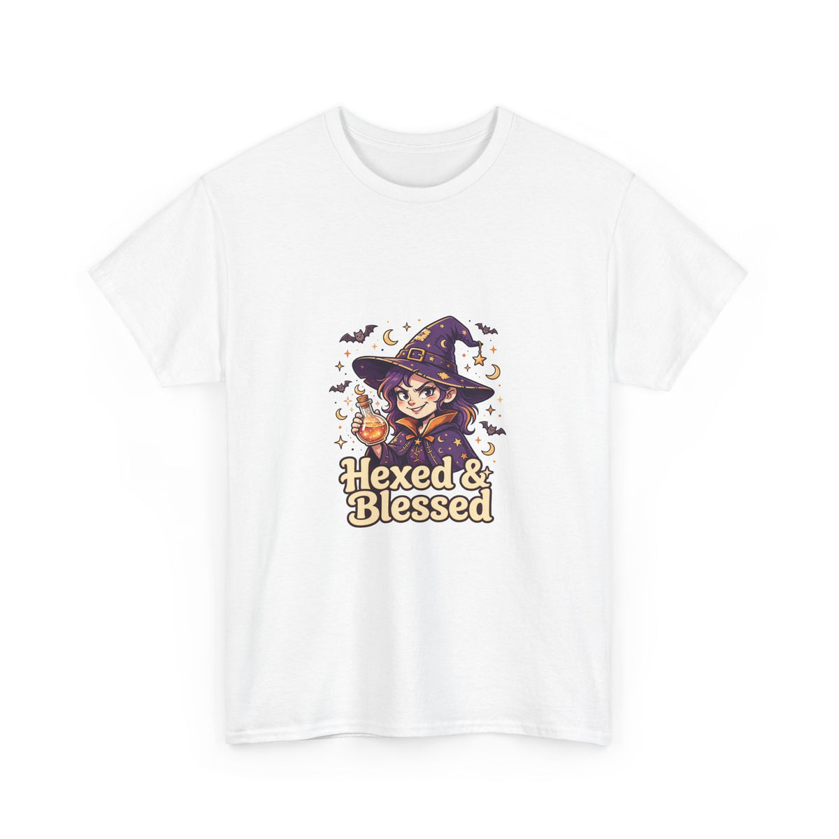Hexed & Blessed — Funny Witch T-Shirt