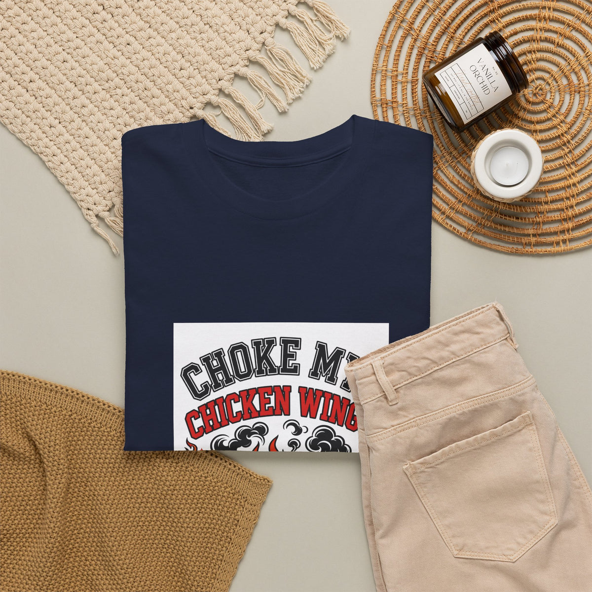 Choke My... Chicken Wings — Funny BBQ T-Shirt