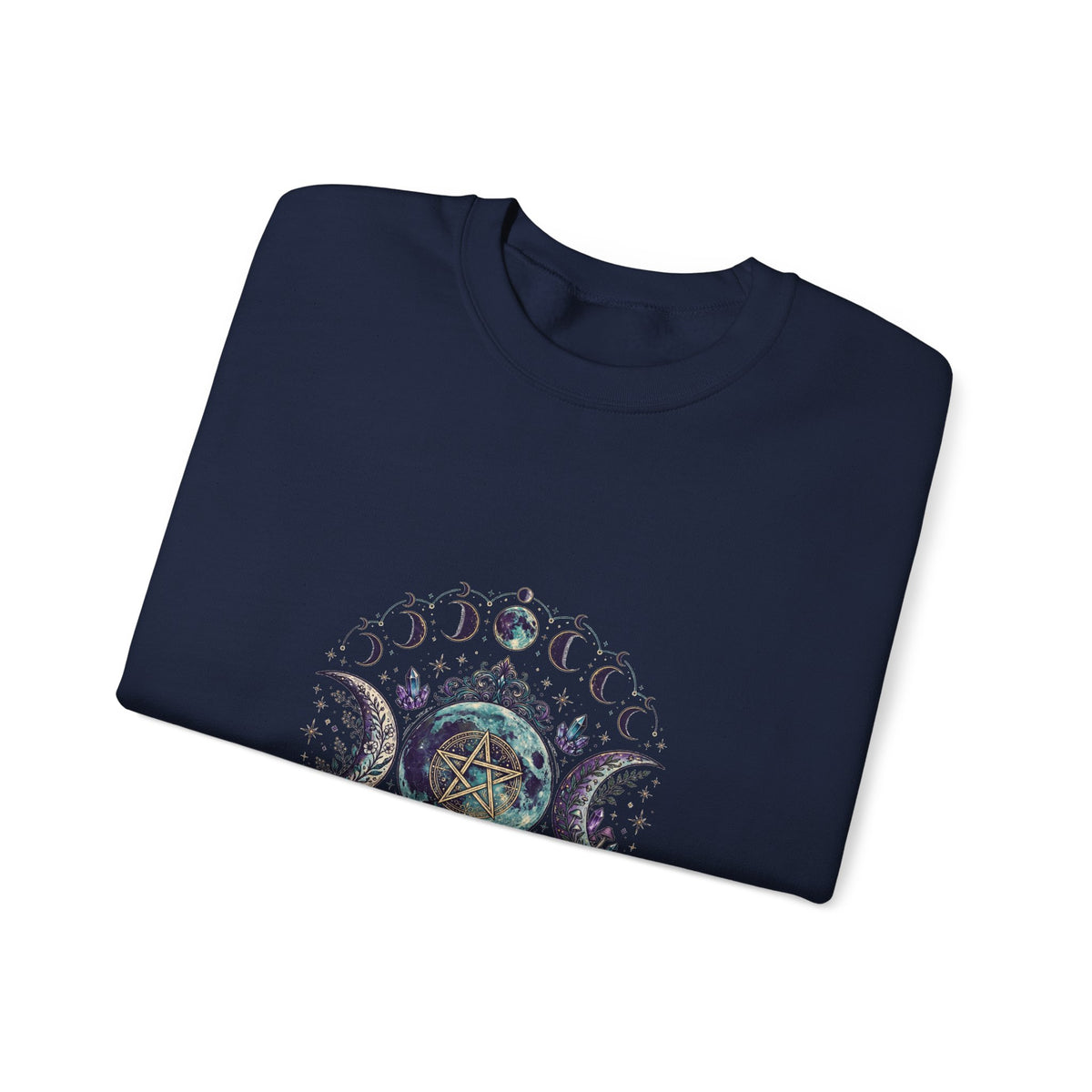 Blessed Be — Pagan Triple Moon Goddess Sweatshirt
