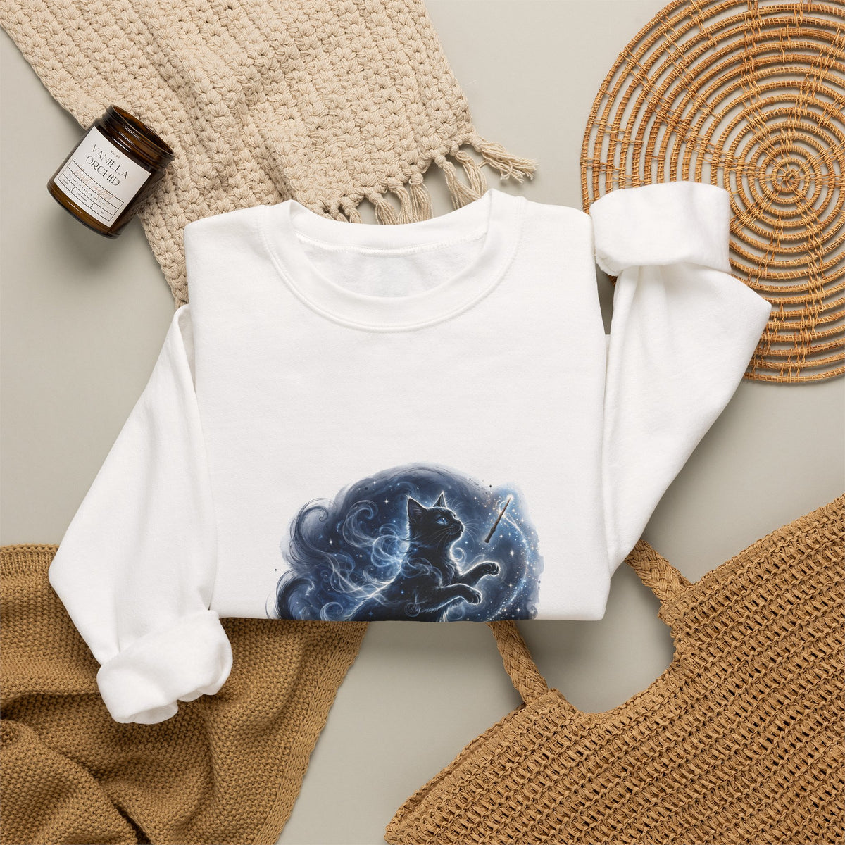 My Patronus is a Black Cat — Witchy Sweatshirt