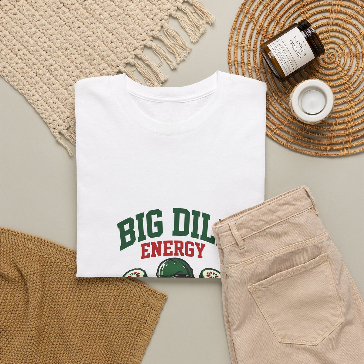 Big Dill Energy — Funny Pickle T-Shirt