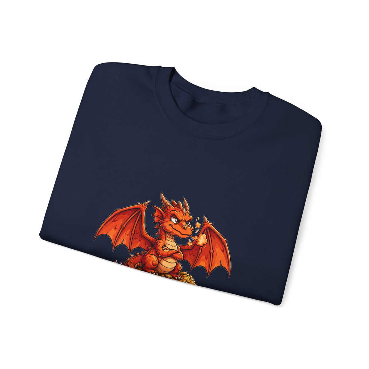 Don't Poke the Dragon — Funny Dragon Sweatshirt