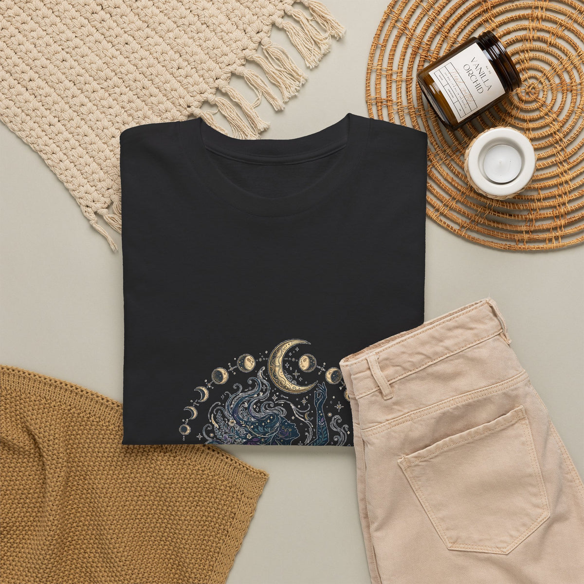 Moon Witch — Celestial Goddess T-Shirt