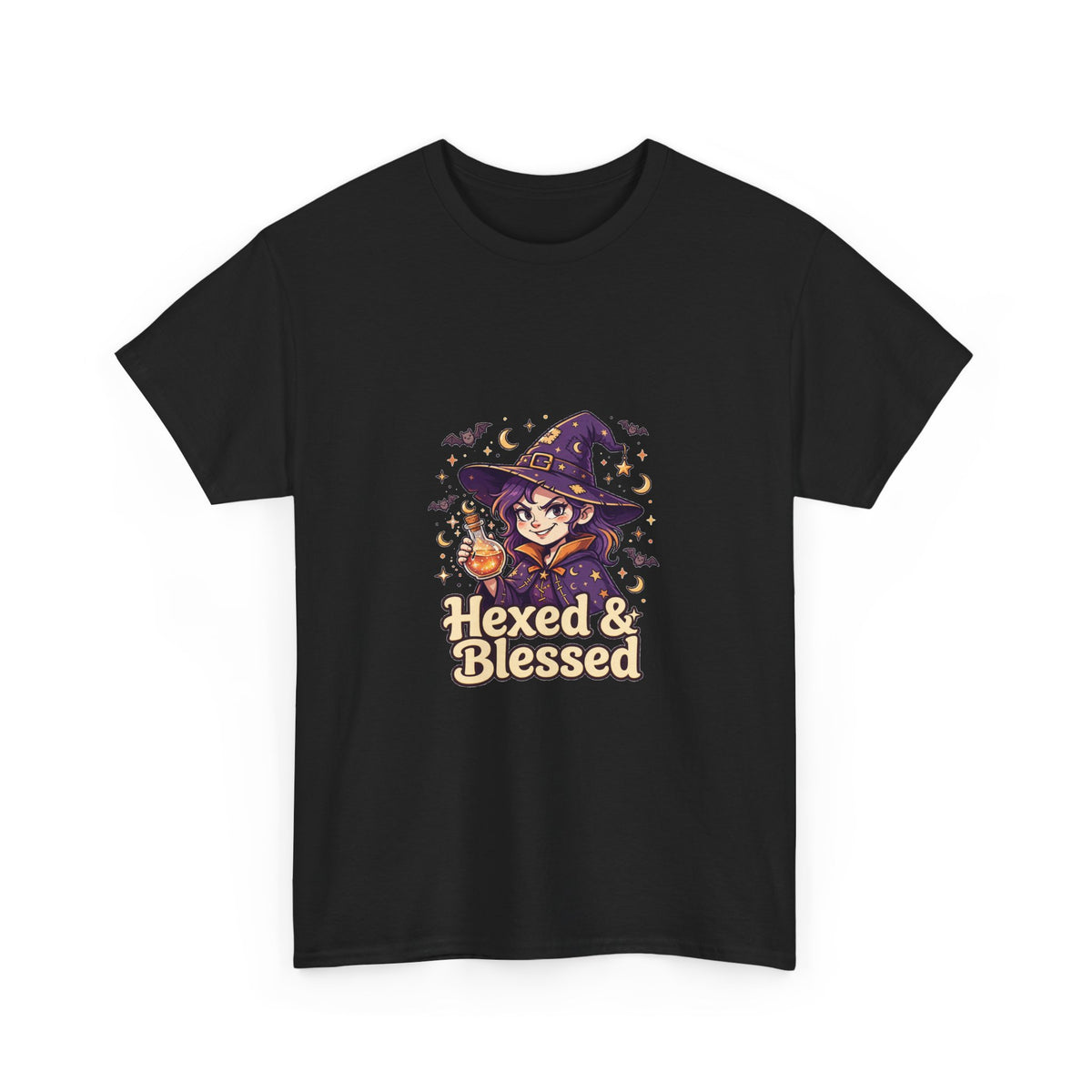 Hexed & Blessed — Funny Witch T-Shirt