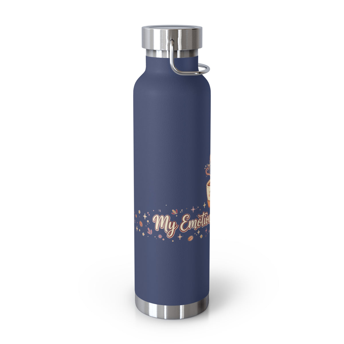 My Emotional Support Cup — Funny 22oz Copper Vacuum Insulated Bottle
