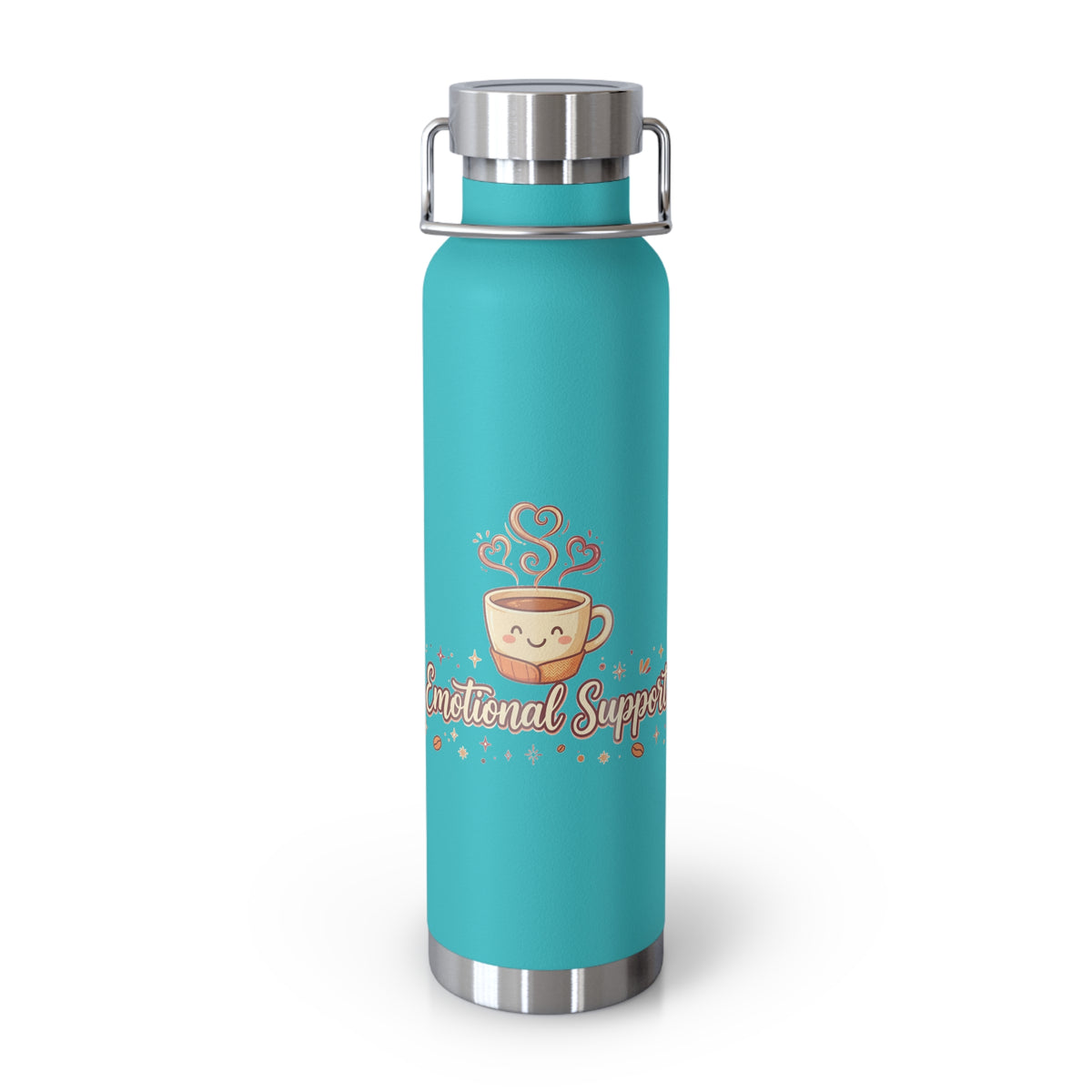 My Emotional Support Cup — Funny 22oz Copper Vacuum Insulated Bottle