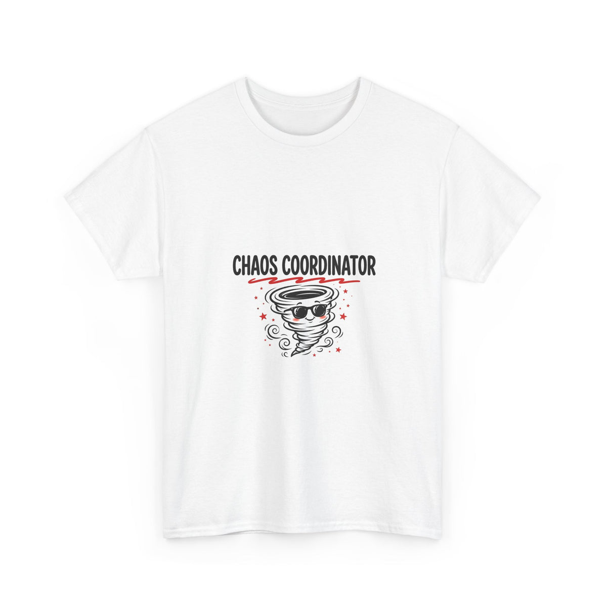 Chaos Coordinator Funny T-Shirt | Mom Life Tornado Tee
