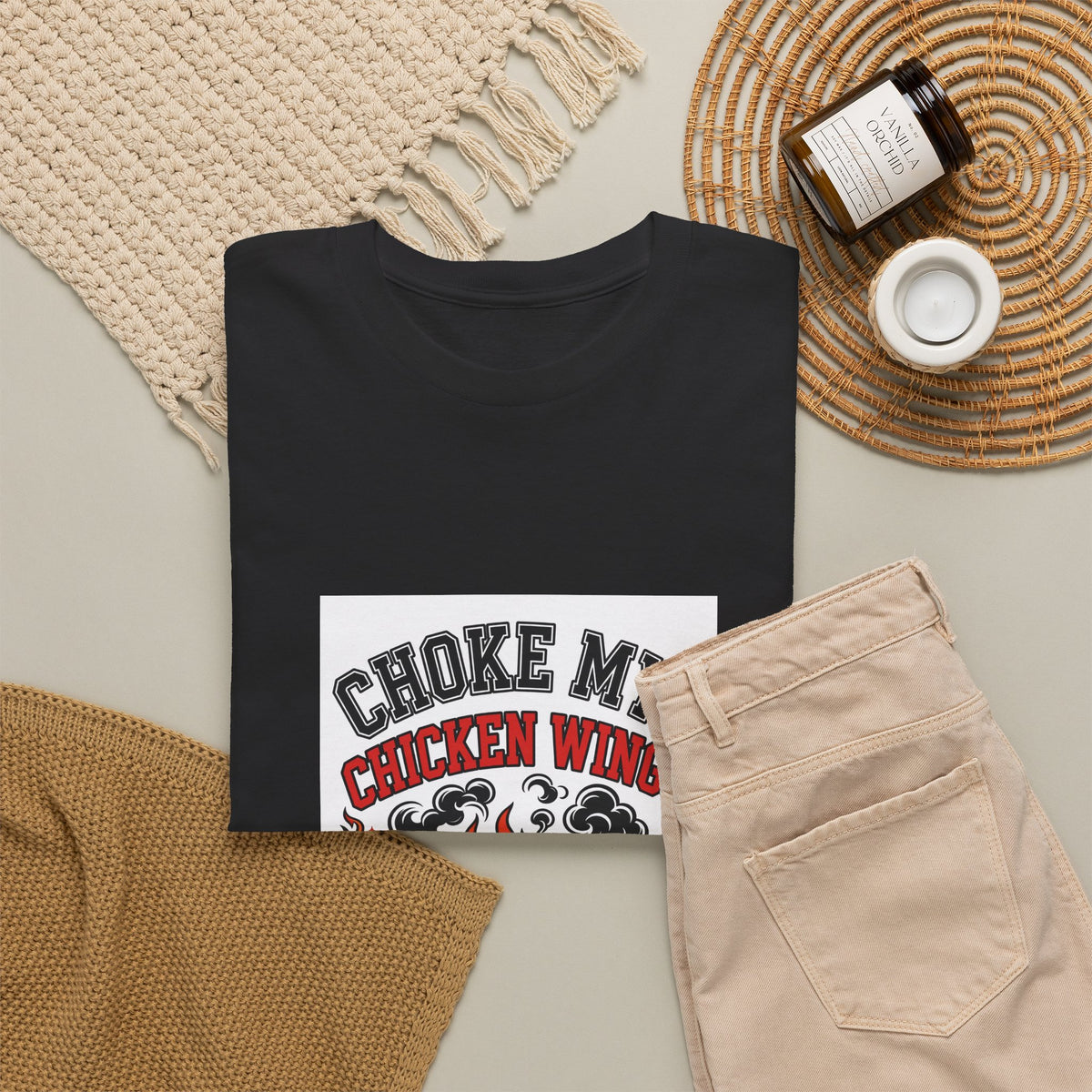 Choke My... Chicken Wings — Funny BBQ T-Shirt