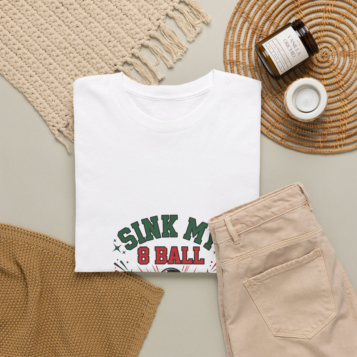 Sink My 8 Ball — Funny Pool T-Shirt