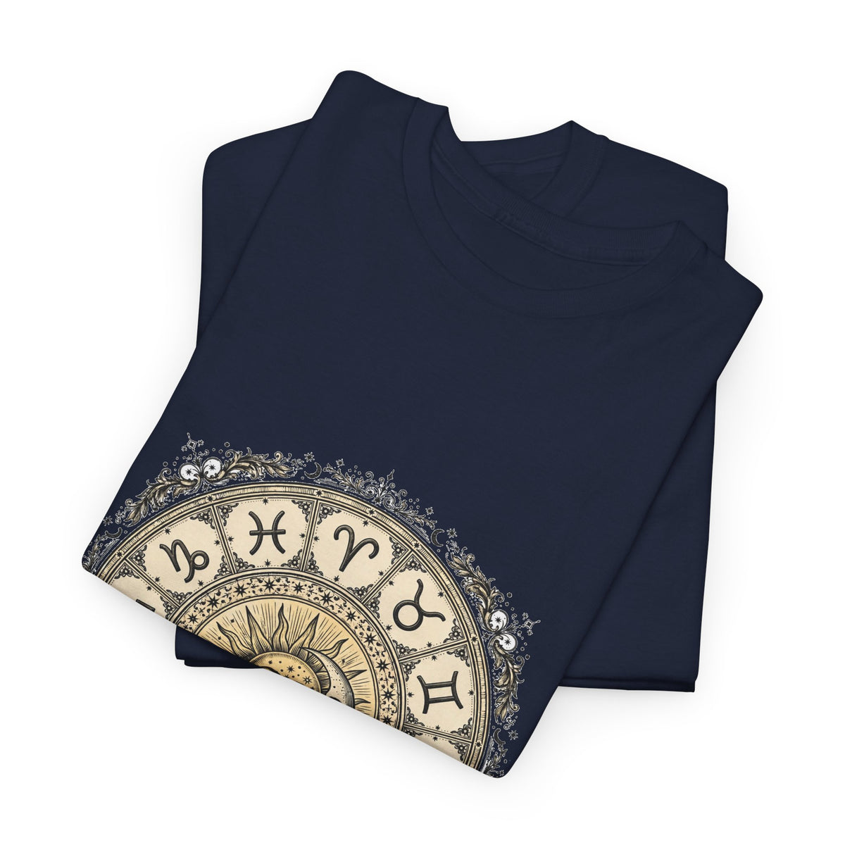 Zodiac Wheel Astrology T-Shirt | Celestial Horoscope Tee
