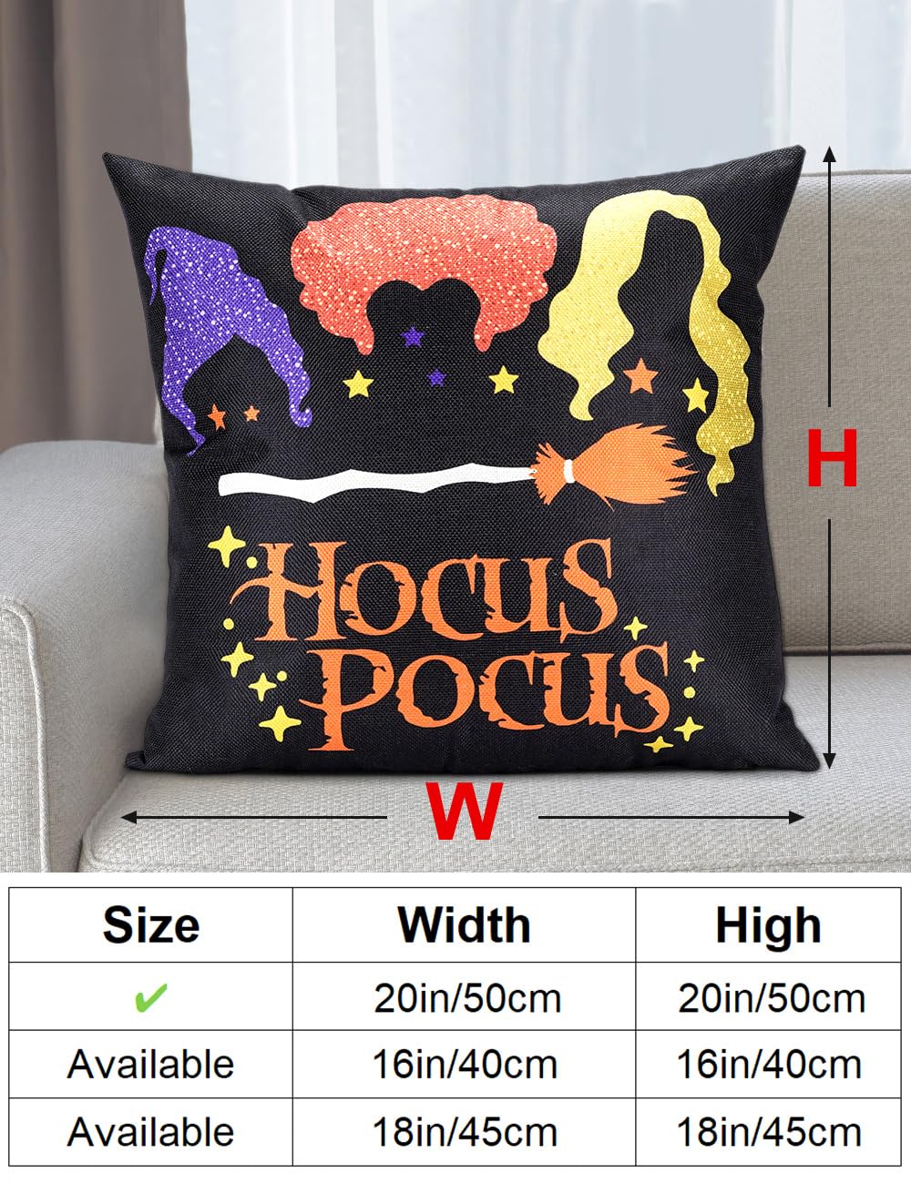 multiwins Christmas Pillow Covers 18x18 4Pcs Double-Sided Print Home Decor
