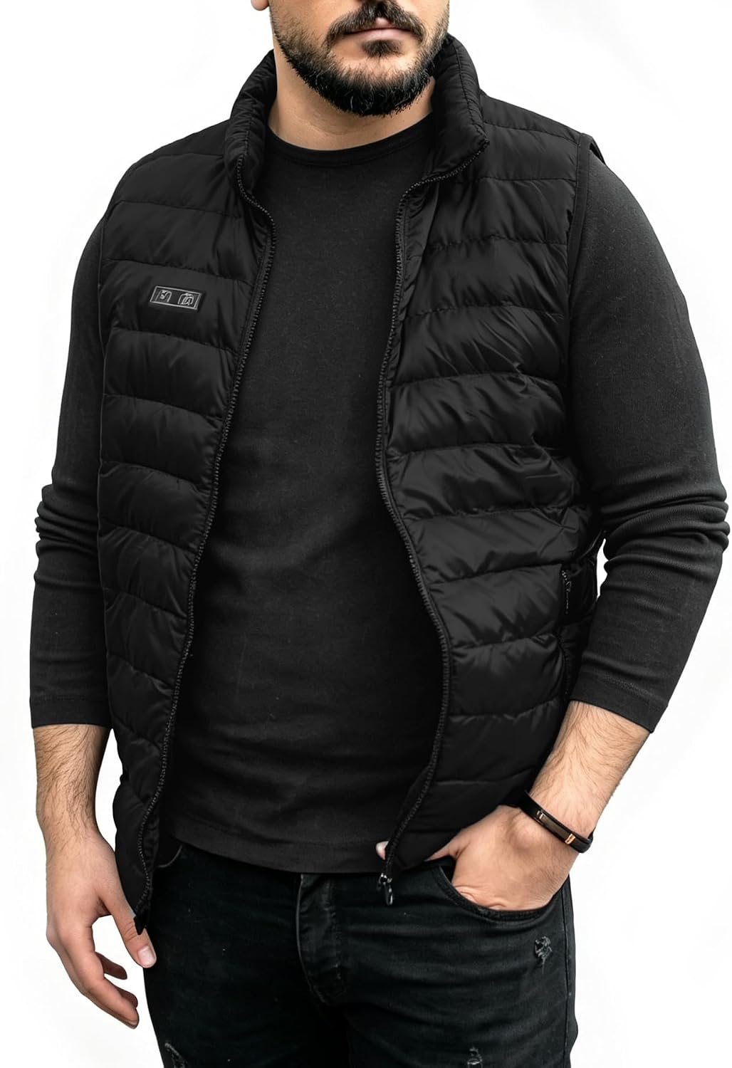 Loowoko Heated Vest for Men with Battery Pack Included