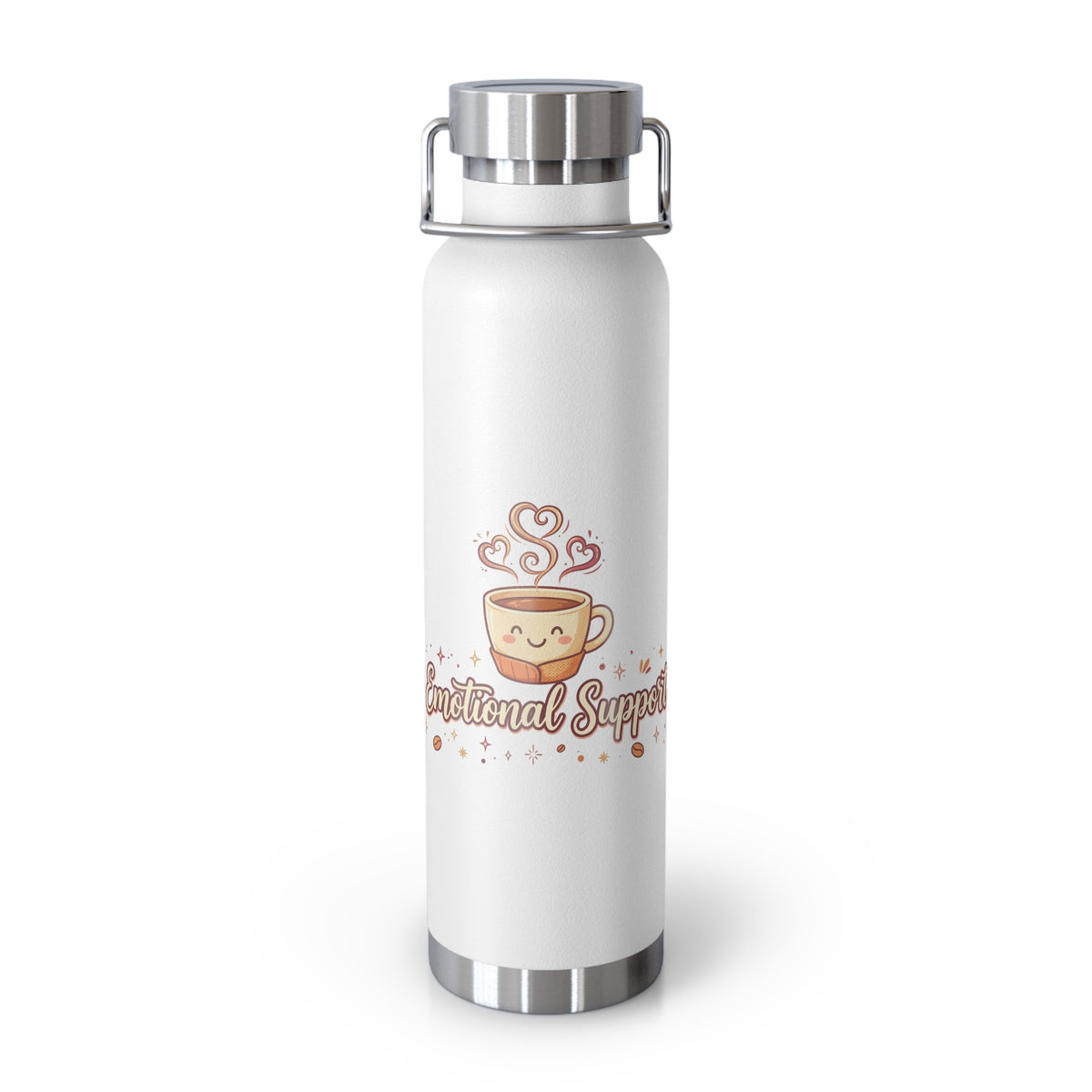 My Emotional Support Cup — Funny 22oz Copper Vacuum Insulated Bottle