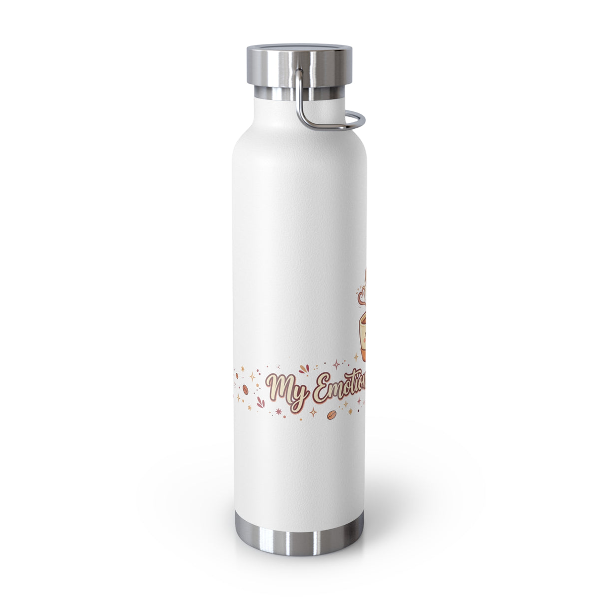 My Emotional Support Cup — Funny 22oz Copper Vacuum Insulated Bottle