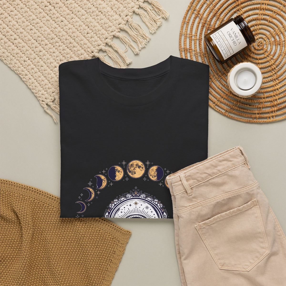 Crystal Ball All-Seeing Eye T-Shirt | Witchy Mystical Tee
