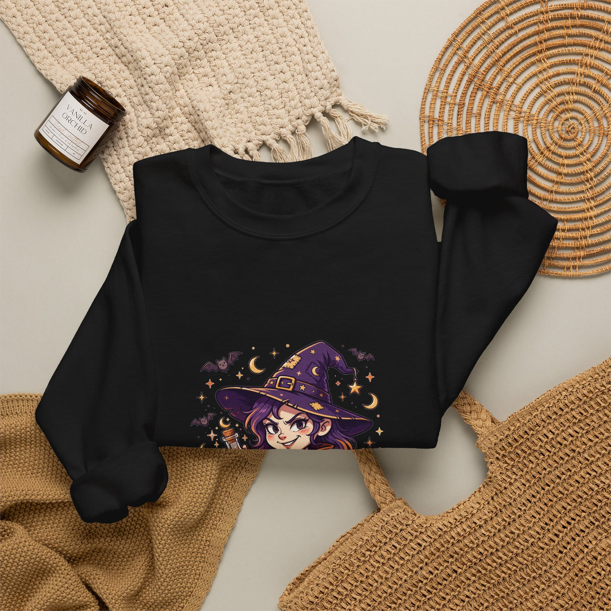Hexed & Blessed — Funny Witch Sweatshirt