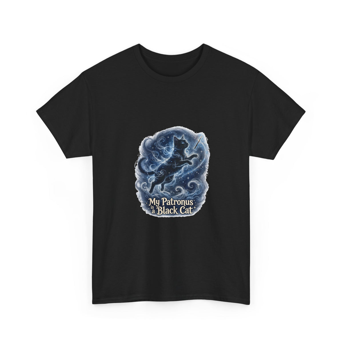 My Patronus is a Black Cat — Witchy T-Shirt